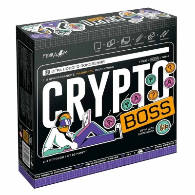Финансовая настольная игра Криптобосс Геодом 2