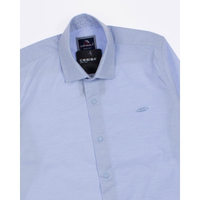 Рубашка школьная Cegisa 4099 голубой 03