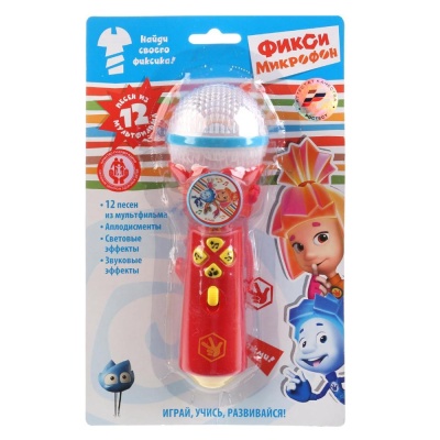 Музыкальная игрушка Фикси Микрофон Умка B1252960-R9