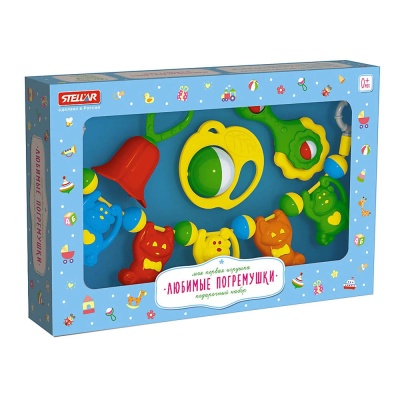 Набор погремушек Stellar 1548