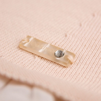 Комплект платье и чепчик LeoKing 5347-0004 бежевый 3