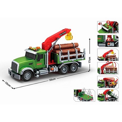 Машинка инерционная Манипулятор свет звук Veld Co 666-80P 2