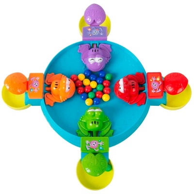 Настольная игра Покорми лягушек Наша игрушка 707-35