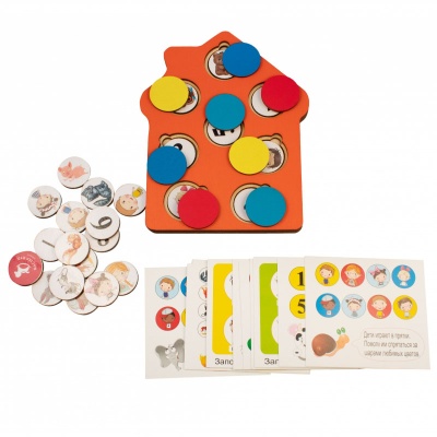 Развивающая игрушка Секреты домика Мастер Вуд DSD