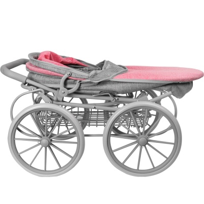 Коляска для кукол классическая Рыжий кот 9673B 4