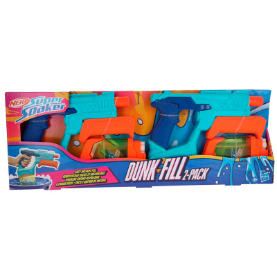 Игровой набор водных бластеров Nerf Super Soaker Dunk Fill 2 штуки Hasbro PK G0995 4