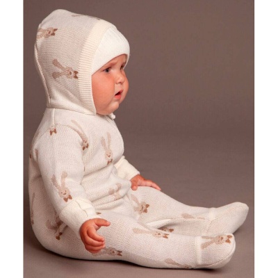 Комбинезон с капюшоном Зайка Наследникъ НВ6024-ЭК-БЖ 2