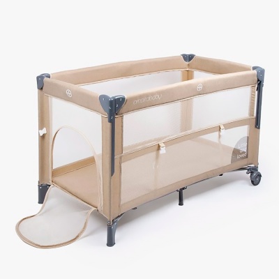 Манеж-кровать Amarobaby Transform Classic прямоугольный бежевый 3