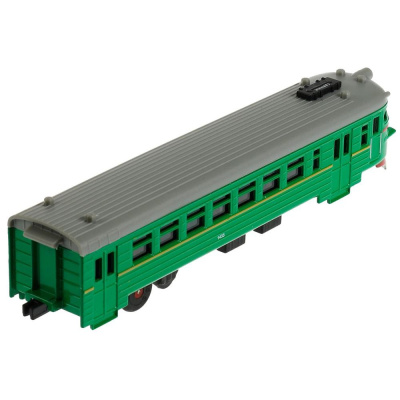 Модель металлическая Электричка Технопарк COMTRAIN-19SL-GN 03