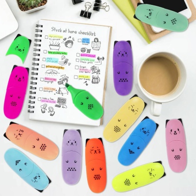 Набор текстовыделителей Cute Cats 12 цветов Brauberg Kids 152437