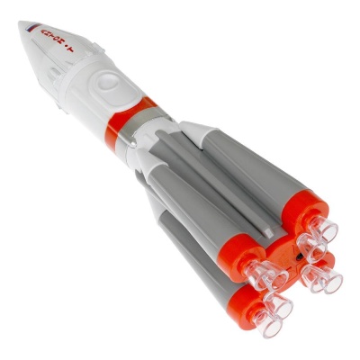 Металлическая модель Ракета Технопарк ROCKET-18SL-WHGY-WOD 03