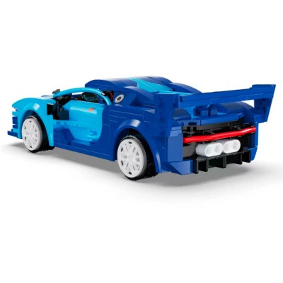 Конструктор Спорткар радиоуправляемый Blue Race Car 325 деталей CaDa Double Eagle C51073W 3