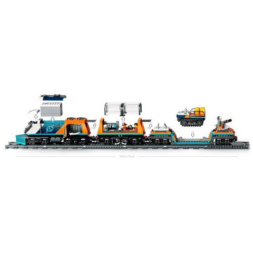 Конструктор Lego City 60470 Полярный экспресс для исследователей Арктики фото 2