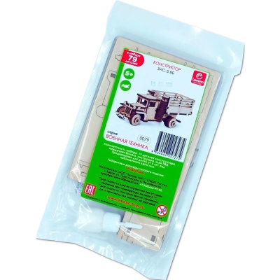 Конструктор деревянный Грузовик ВБ 79 деталей Lemmo 079 4