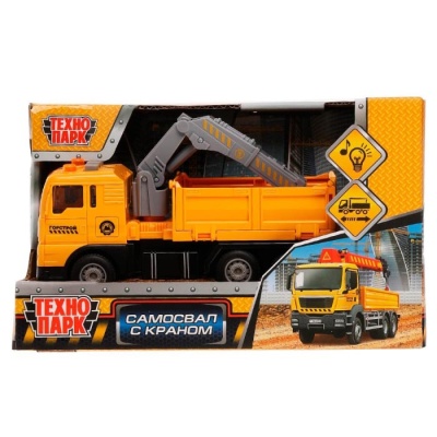 Игрушка Машина Самосвал с краном Технопарк 1995464-R 2
