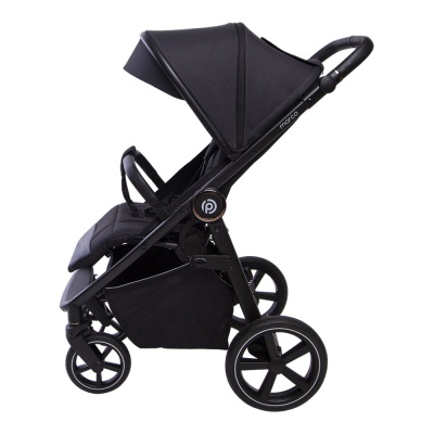 Коляска прогулочная Peppy Marco black