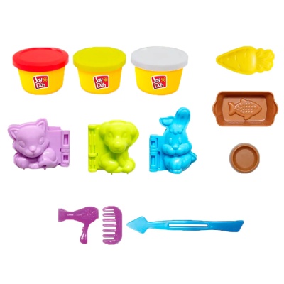 Набор для лепки Любимые питомцы Joy Doh PETS-150 pot 1 Набор для лепки Любимые питомцы Joy Doh PETS-150 pot 1