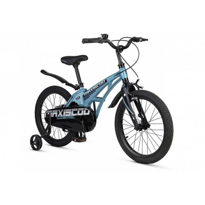 Велосипед детский Maxiscoo Cosmic Стандарт 18 MSC-C1844 стальной синий