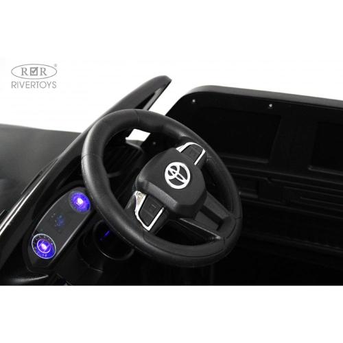Детский электромобиль RiverToys G555GG чёрный фото 7