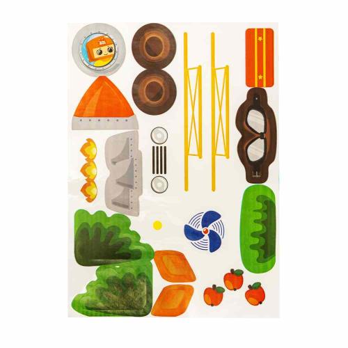 Конструктор Baby Blocks Самолетик 20 деталей Десятое Королевство 03911 фото 6