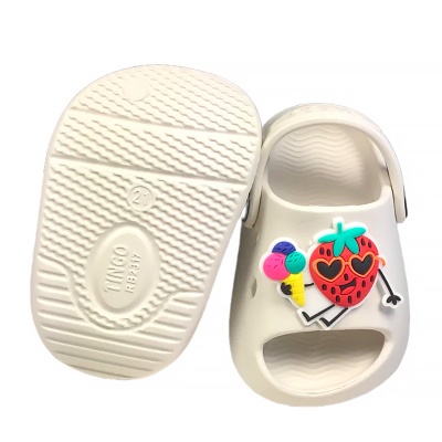Сланцы детские для девочки и мальчика Tingo RB23172 молочные 3