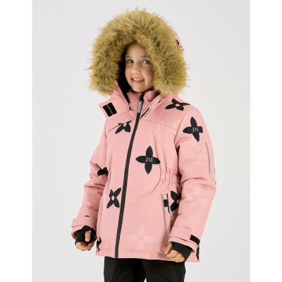 Куртка зимняя Chic для девочки Jammix КД-805/1 бежевая 5