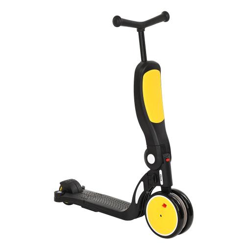 Трёхколёсный самокат Pituso HD-200B-Yellow жёлтый фото 6