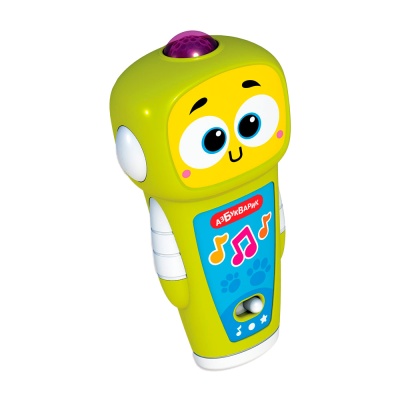 Говорящий обучающий робот Ферма Первые знания 500 игр Азбукварик 3167А зеленый 2