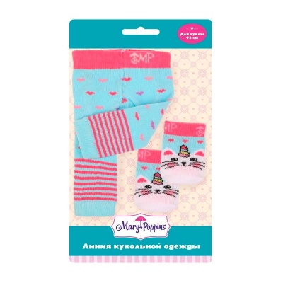 Одежда для куклы 43 см Легинсы и носочки Caticorn Mary Poppins 452173 4