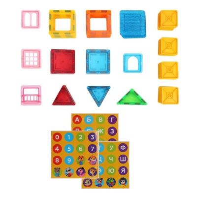 Конструктор магнитный Витражи On time 45008 2