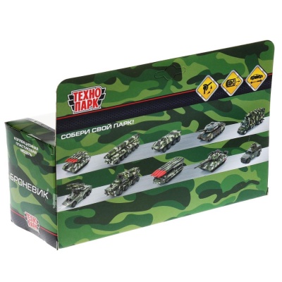 Инерционная машинка Броневик Технопарк 2004A015-R 05