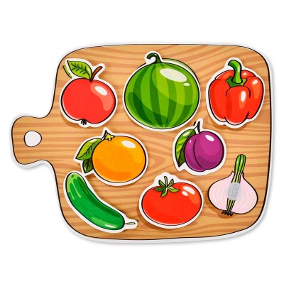 Игра Пластик на липучках: Фрукты и овощи Десятое королевство 02865 5