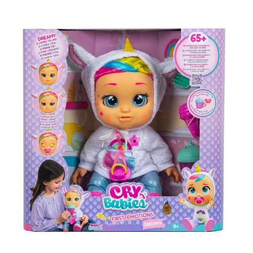 Кукла Первые эмоции Дрими 35 см Cry Babies IMC Toys 43569 фото 4