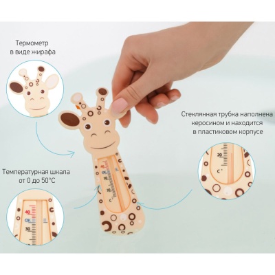 Термометр для купания Жираф Roxy-Kids RWT-001 5
