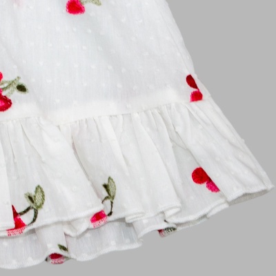 Платье Вишни Чуди Кидс 349625 Ц2-1 белый 04 Платье Вишни Чуди Кидс 349625 Ц2-1 белый 04