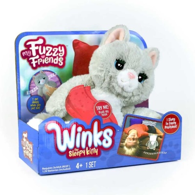 Интерактивная игрушка Сонный котенок Винкс My Fuzzy Friend SKY18535 3