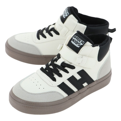 Ботинки школьные Baden KAG001-020 бежевый 02