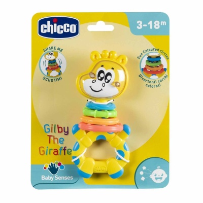 Игрушка-погремушка Жираф Chicco 00010053000000