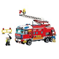 Конструктор Пожарные службы Пожарная машина Qman C2807