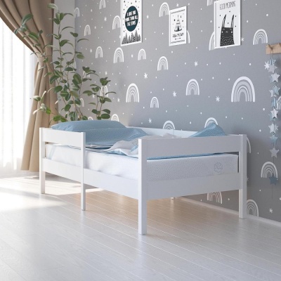 Кровать подростковая Pituso Saksonia БП-00003745 Белый-белый 03