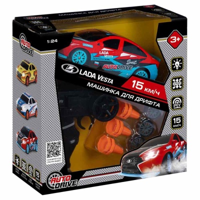 Машинка для дрифта на радиоуправлении Lada Vesta Autodrive JB0404804