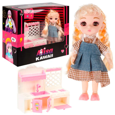 Игровой набор Alisa Kawaii mini Кухня 1Toy Т24362