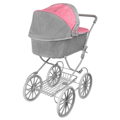 Коляска для кукол классическая Рыжий кот 9673B 2