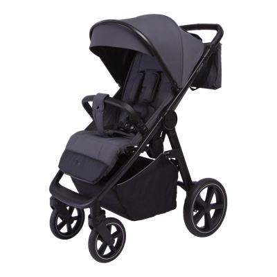 Коляска прогулочная Peppy Marco dark grey 02