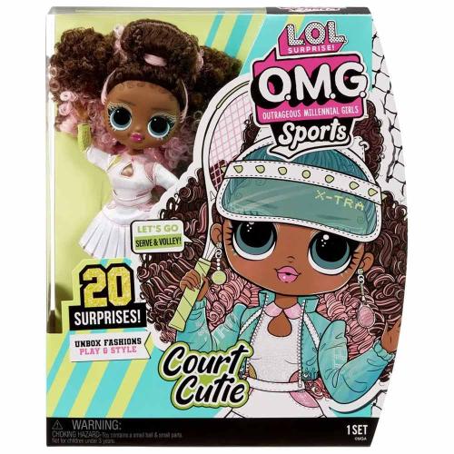 Кукла LOL Surprise OMG Sports Series Court Cutie MGA 584247 EUC фото 3