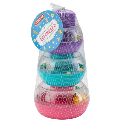 Пирамидка развивающая Озорной фонтанчик 01956 3