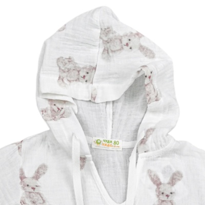 Рубашка Зайки Чуди Кидс 087525-3 белый 04