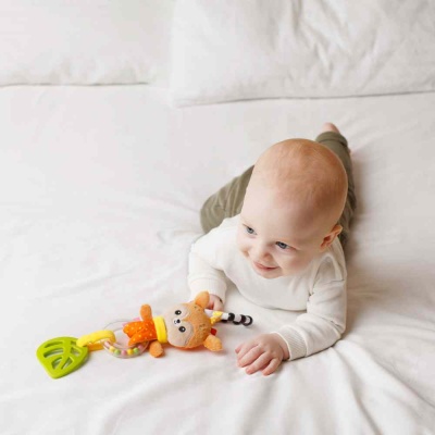 Подвесная игрушка погремушка Оленёнок Бемби Мякиши 685