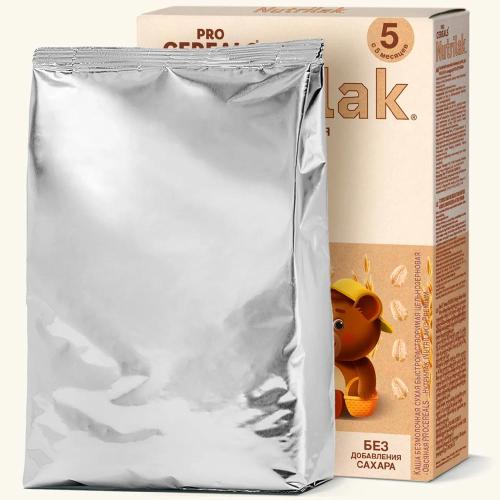Каша Procereals Овсяная Цельнозерновая без молока 200 г  Nutrilak 81976 фото 2