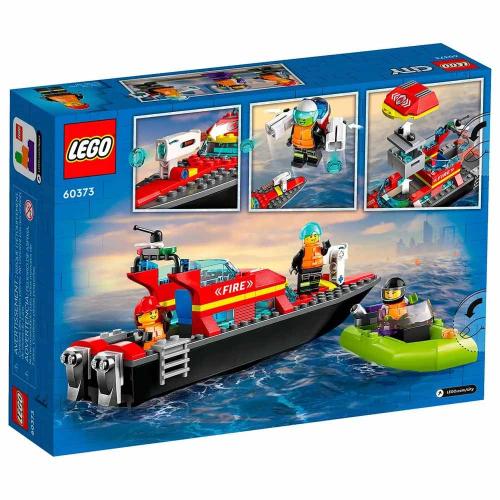 Конструктор Lego City 60373 Пожарная спасательная лодка фото 11